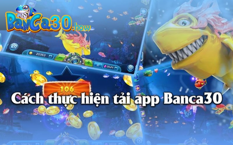 Cách thực hiện tải app Banca30